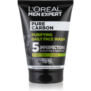 L’Oréal Paris Men Expert Pure Carbon gel de curățare cu carbune activ